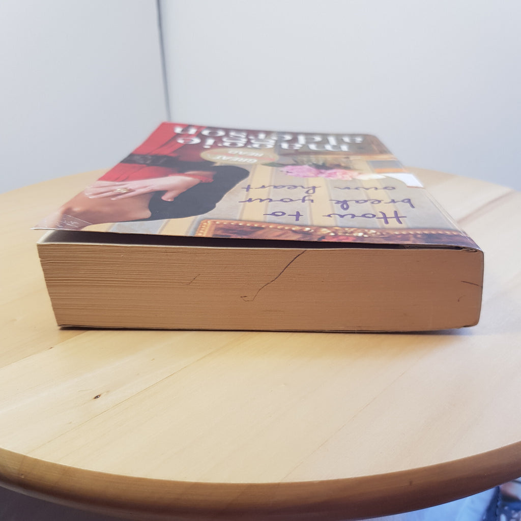 Fiction: How to Break Your Own Heart By Maggie Alderson · 2009 - large paperback