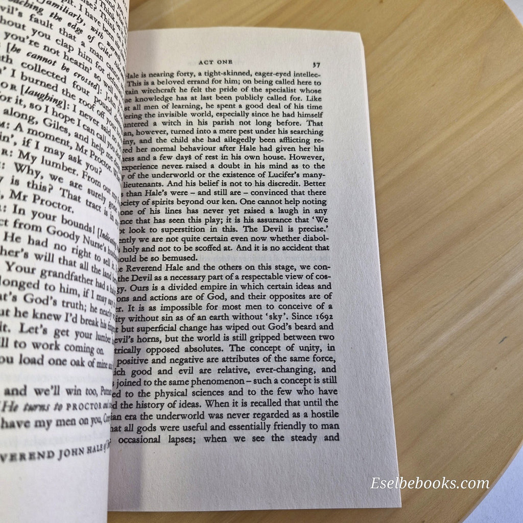 The Crucible: A Play in Four Acts by Arthur Miller - paperback