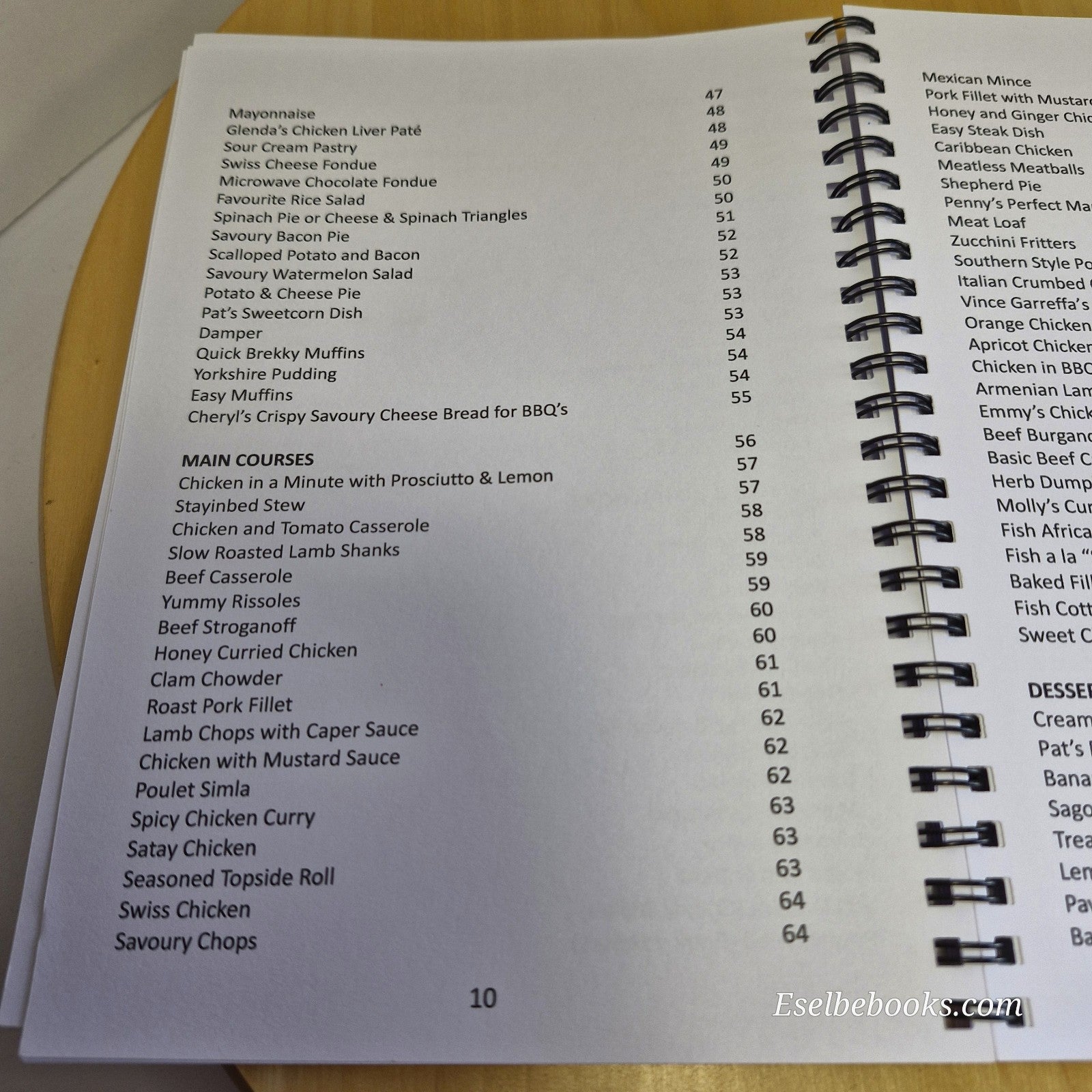 Out of the ashes recipe book by the Friends of Edenvale Inc - spiral paperback