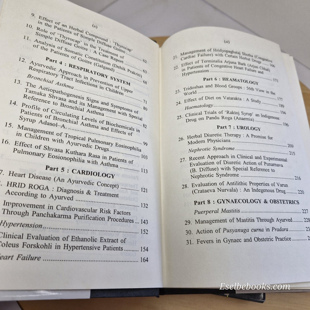 Ayurvedic Clinical Medicine Vols 2 & 3 By Atmakuri Vinaya Kumar 1997 - hardbacks