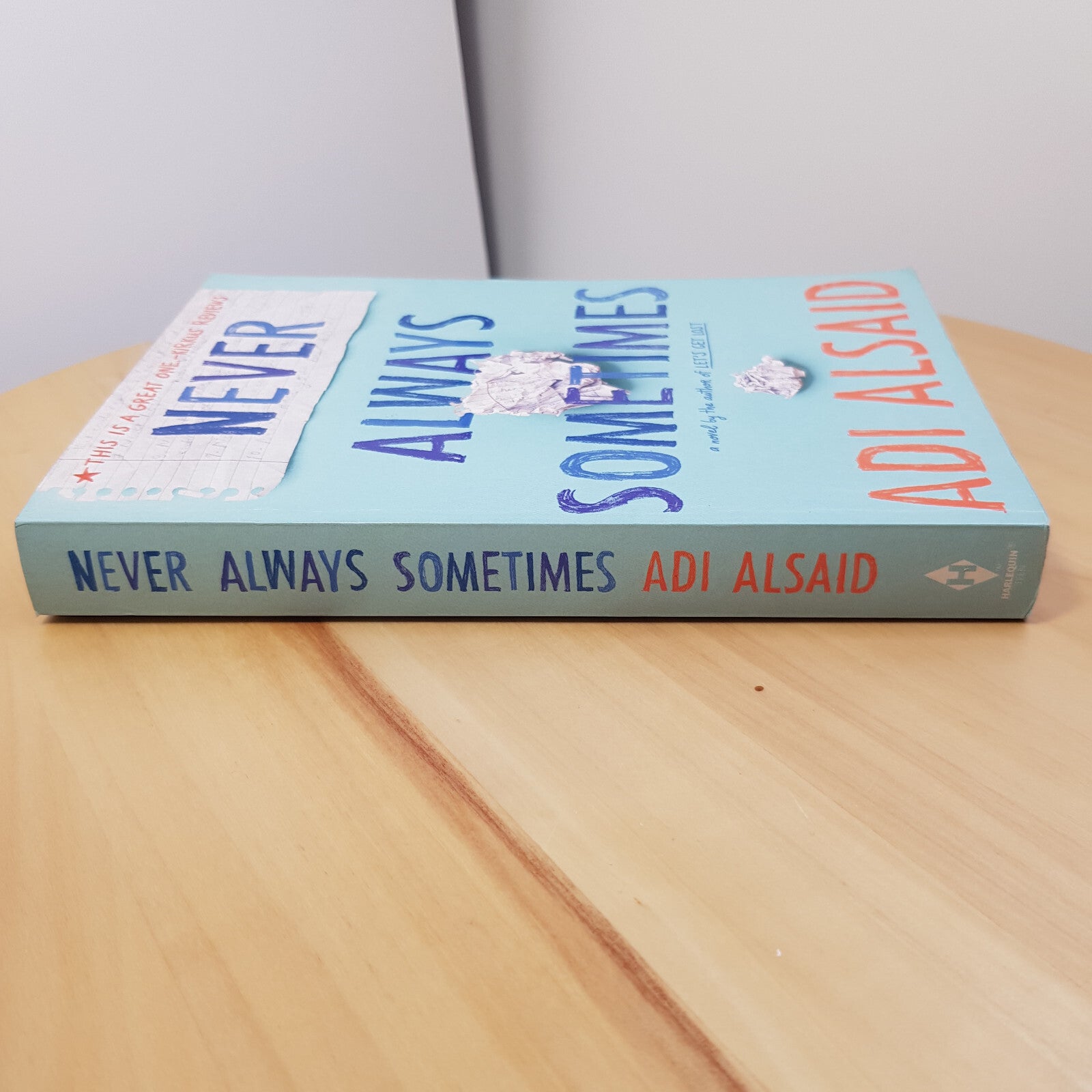 Never Always Sometimes By Adi Alsaid · 2015 - paperback