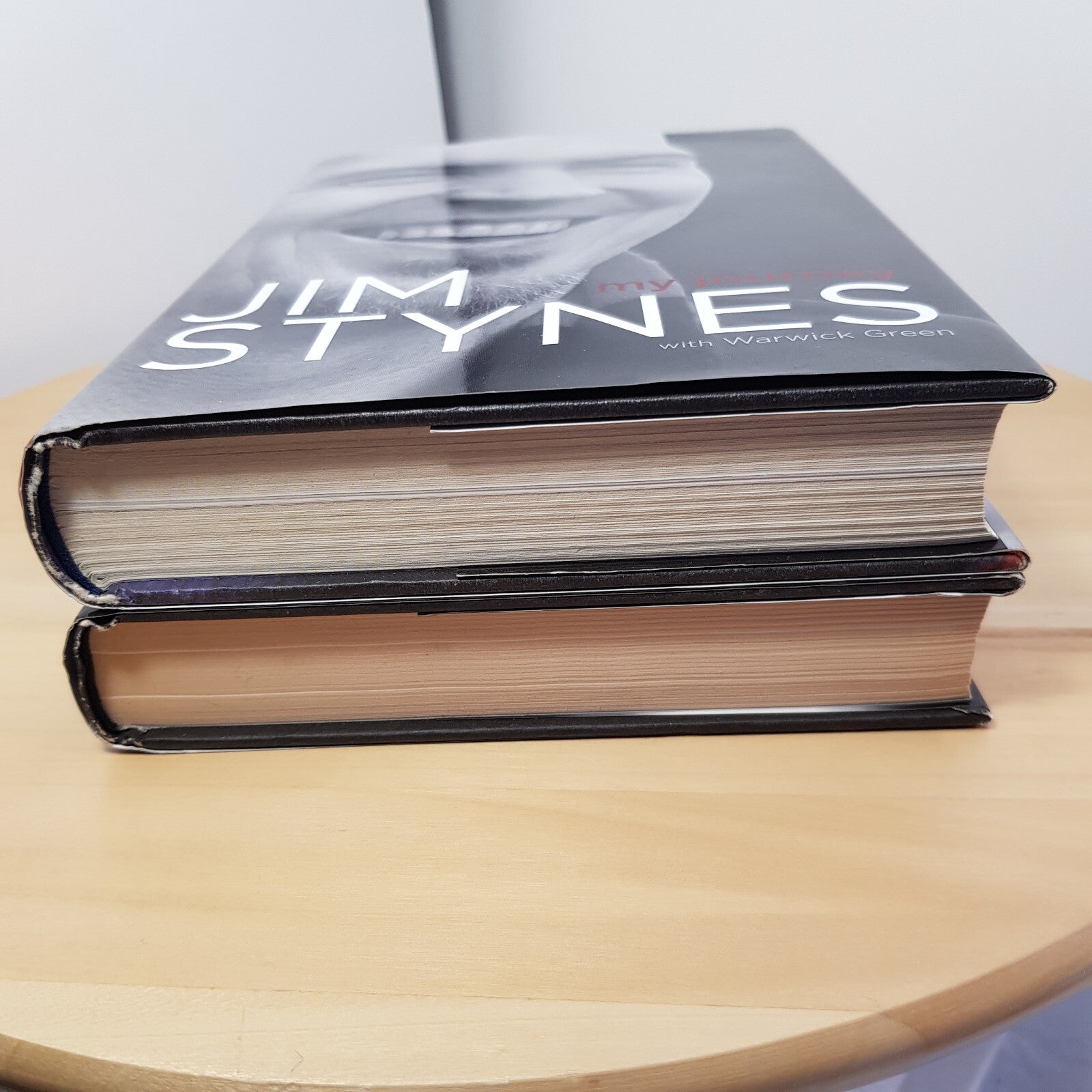 Jim Stynes & Jason Akermanis - autobiographies - hardbacks with dust jackets