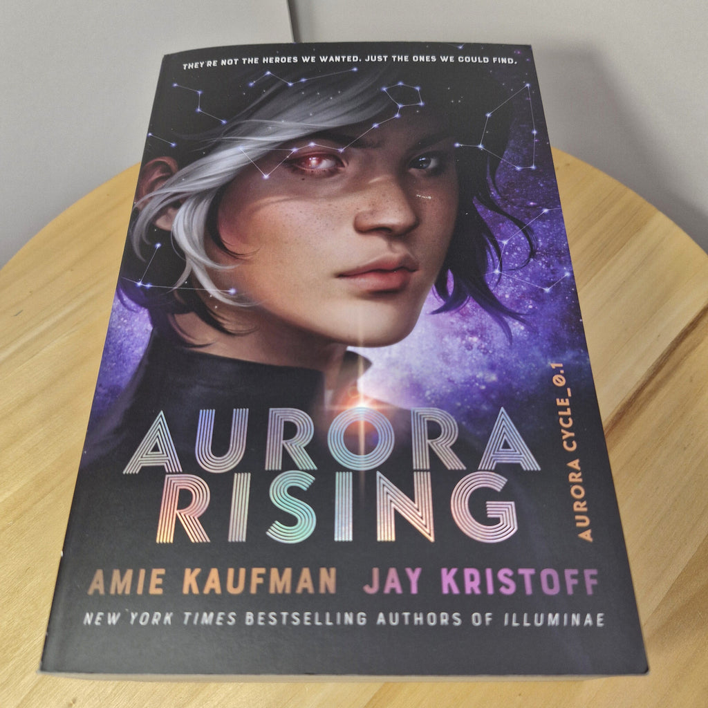 Sci-fi/fantasy: Aurora Cycle books 1 & 2 by Kaufman & Kristoff - large paperb...