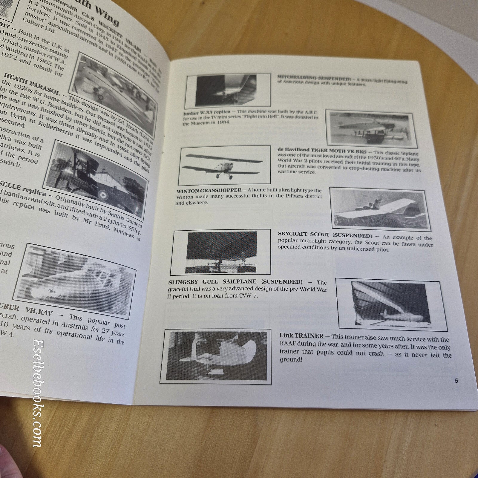Aviation Museum of Western Australia - official illustrated guide - vintage e...