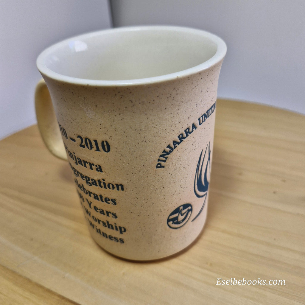 Sandalwood collectible ceramic mug - Pinjarra Congregation 1910 - 210