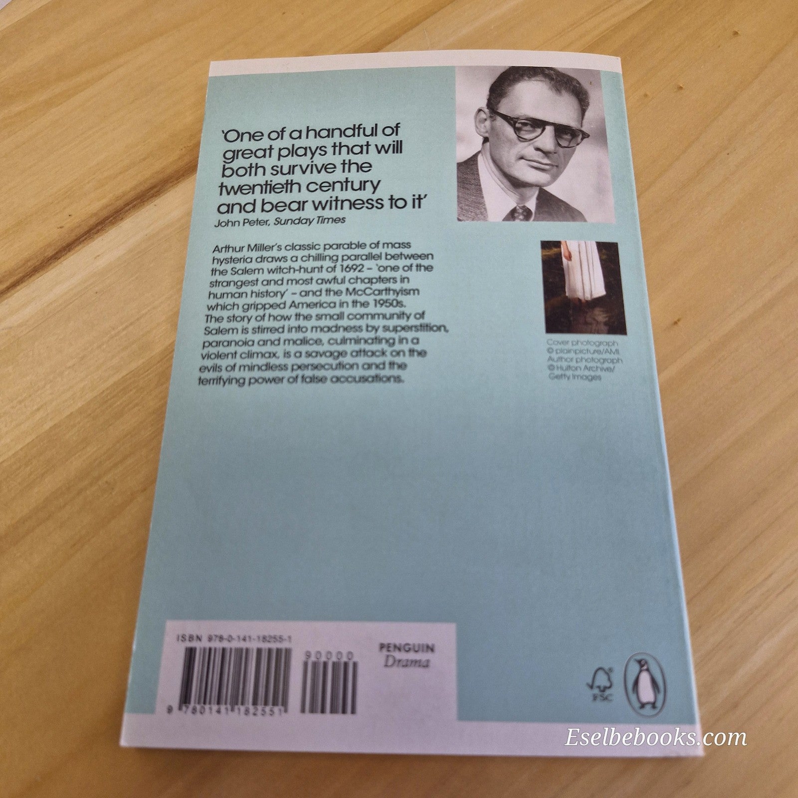 The Crucible: A Play in Four Acts by Arthur Miller - paperback