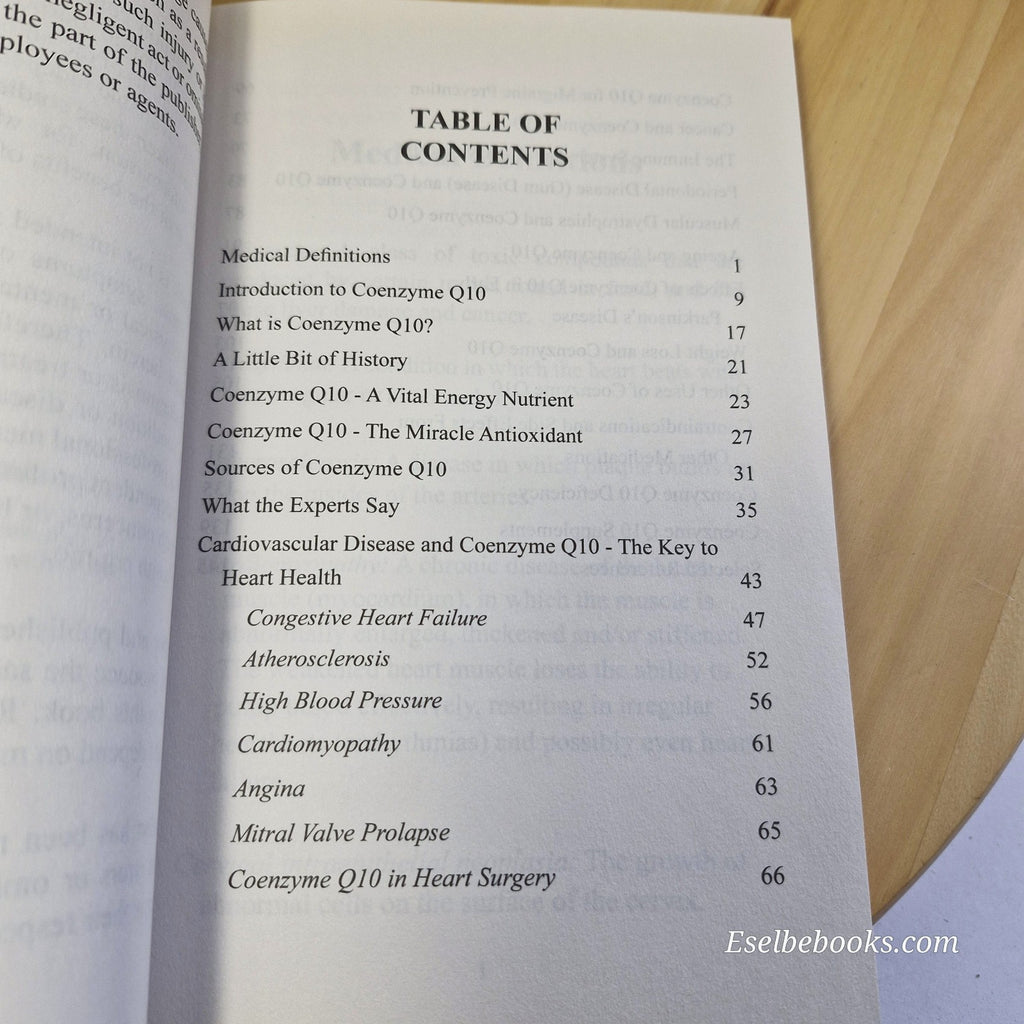 Coenzyme Q10 The Wonder Nutrient by Peta Land Paperback
