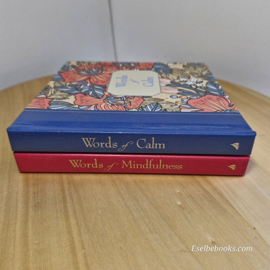 Words of Mindfulness/Words of Calm - self help books - hardbacks