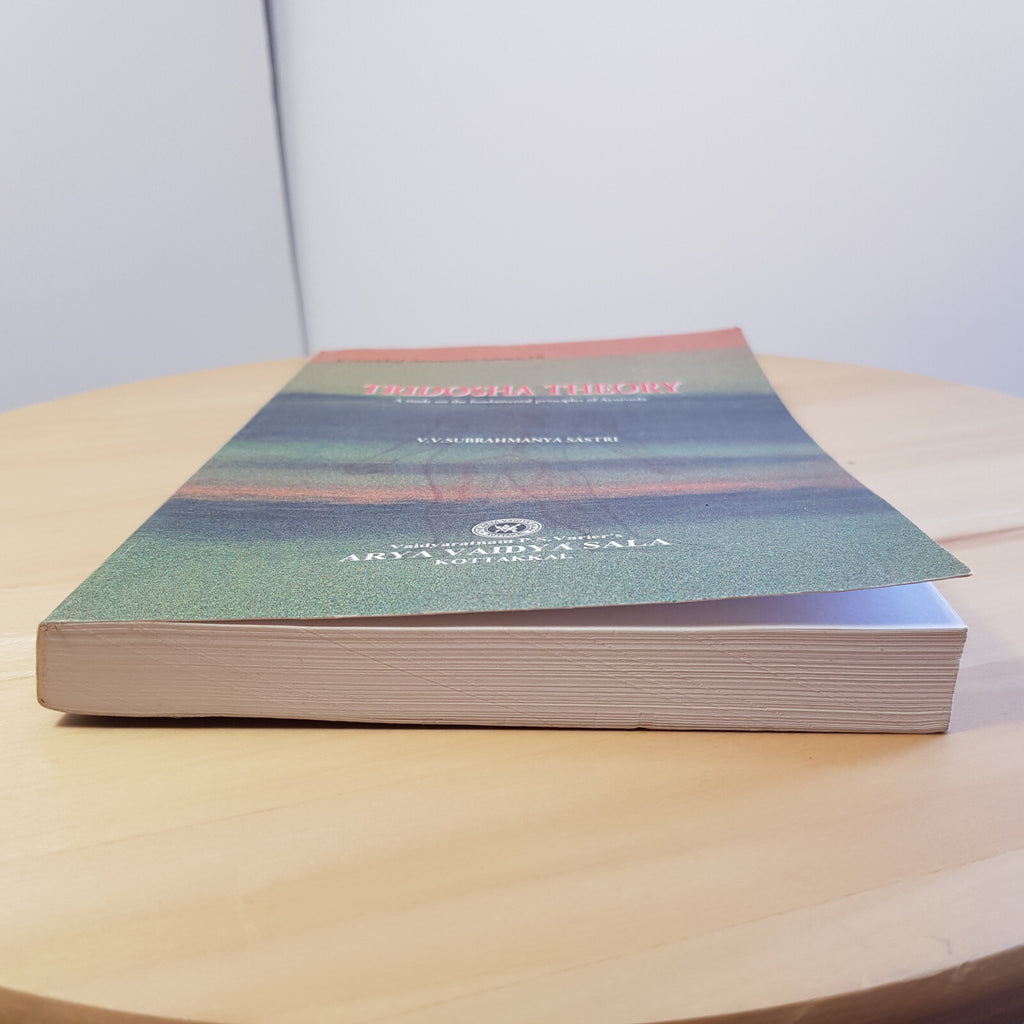 Health: Tridosha Theory By V. V. Subrahmanya Sastri 4th edition 2002  - paper...