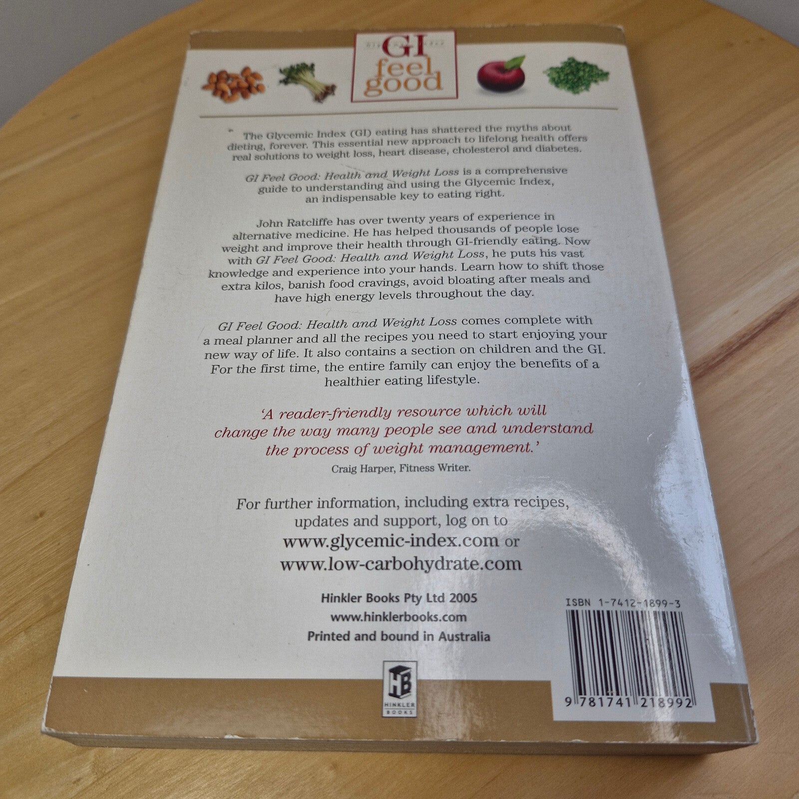 Health: Health and Weight Loss By John Ratcliffe · 2005 - large paperback