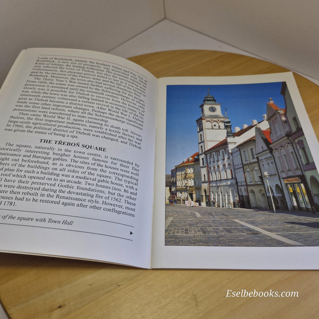 Trebon - vintage travel paperback guidebook in English
