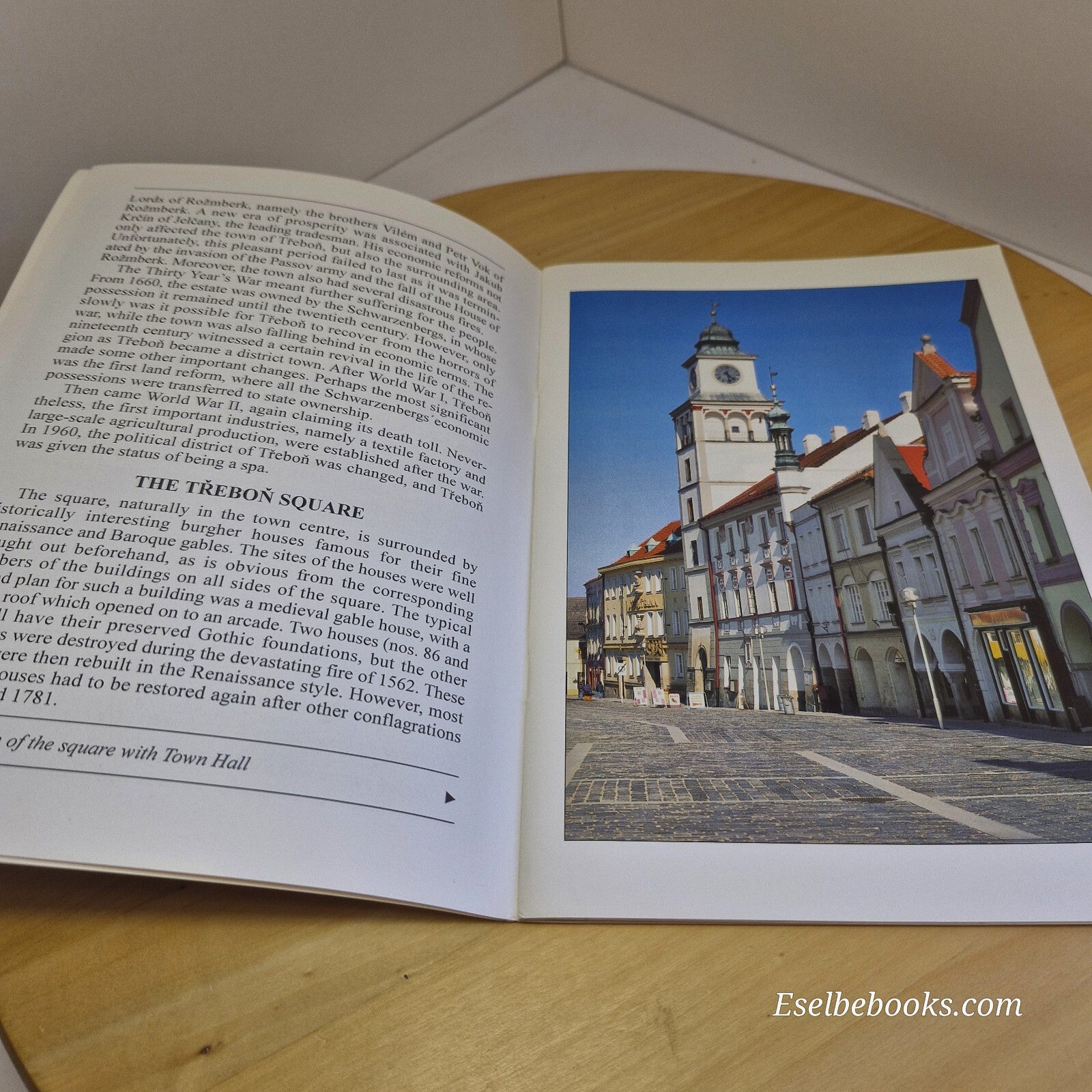 Trebon - vintage travel paperback guidebook in English