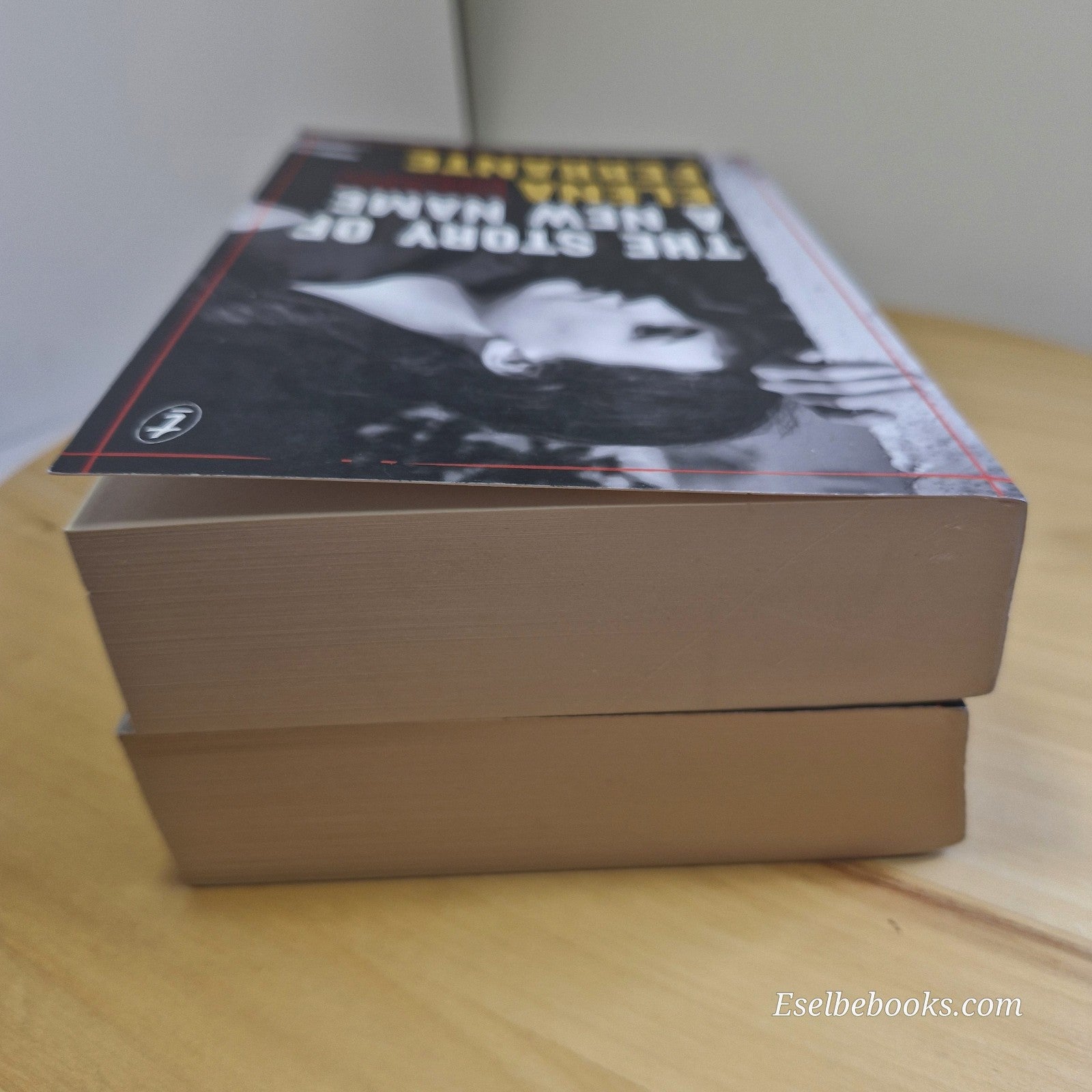 The Neapolitan Novels books 2 and 3 by Elena Ferrante - paperbacks