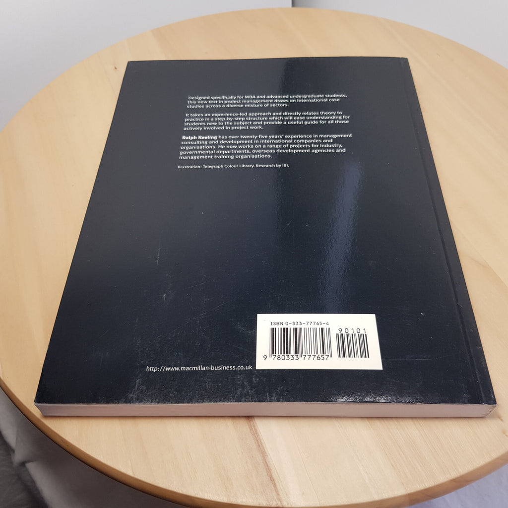 Project Management An International Perspective By Ralph Keeling - large pape...