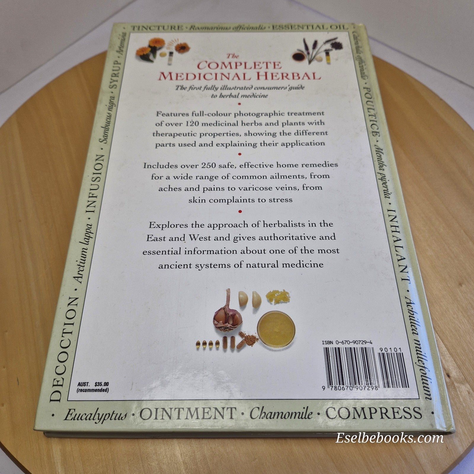 The Complete Medicinal Herbal by Penelope Ody 1993 Hardcover