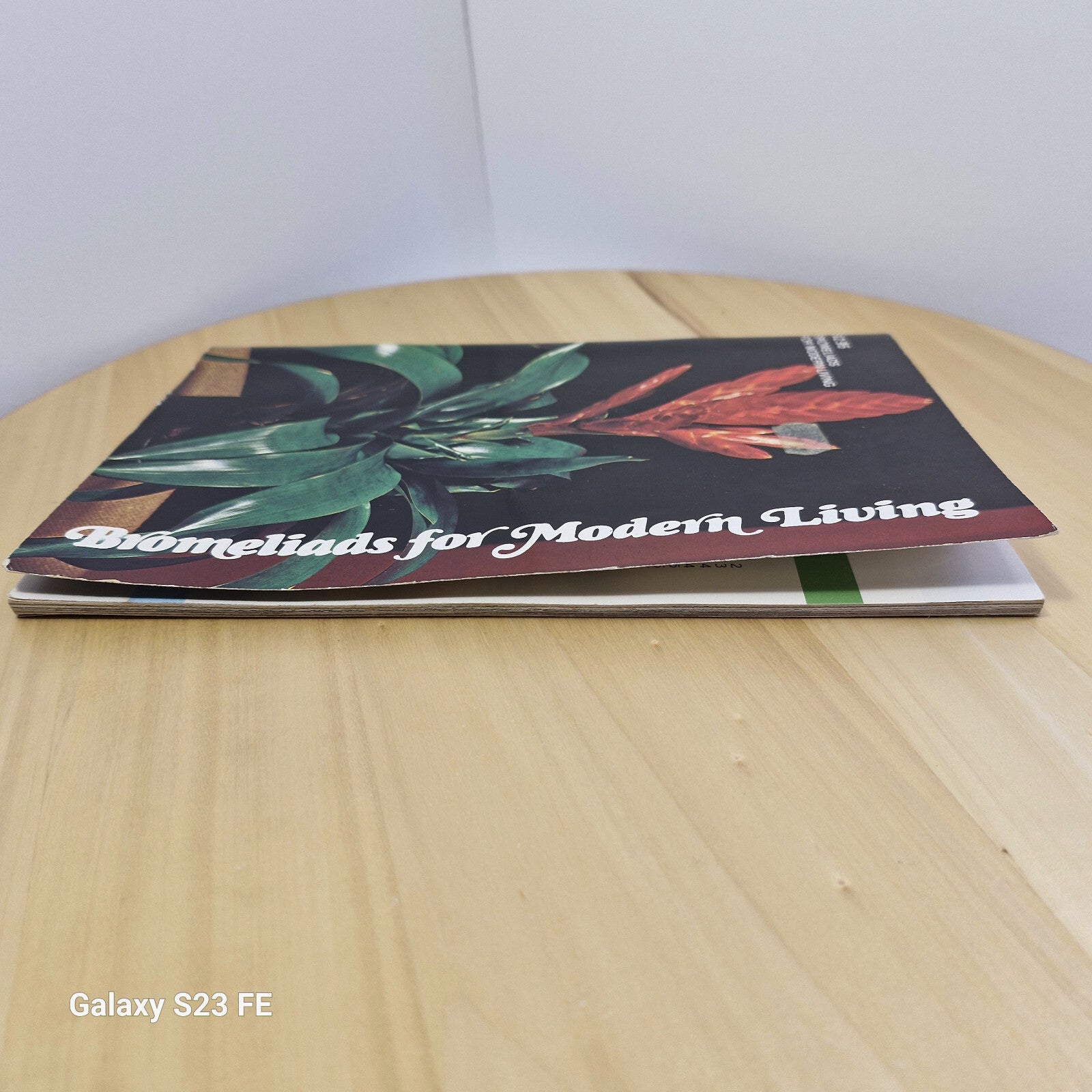 Flora: Bromeliads for Modern Living By Louis Wilson · 1977 - paperback