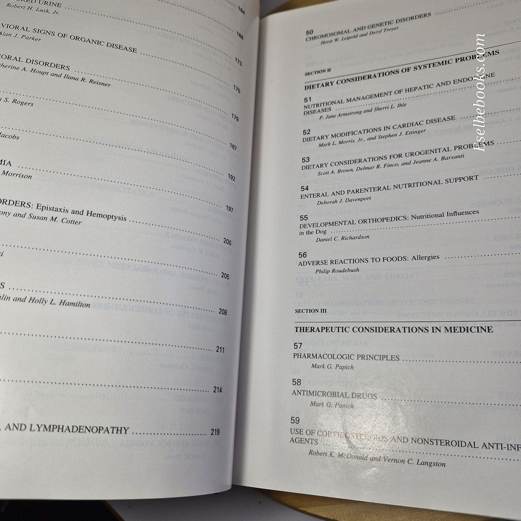 Textbook of Veterinary Internal Medicine Volume 1 & 2 Fourth edition by Ettin...