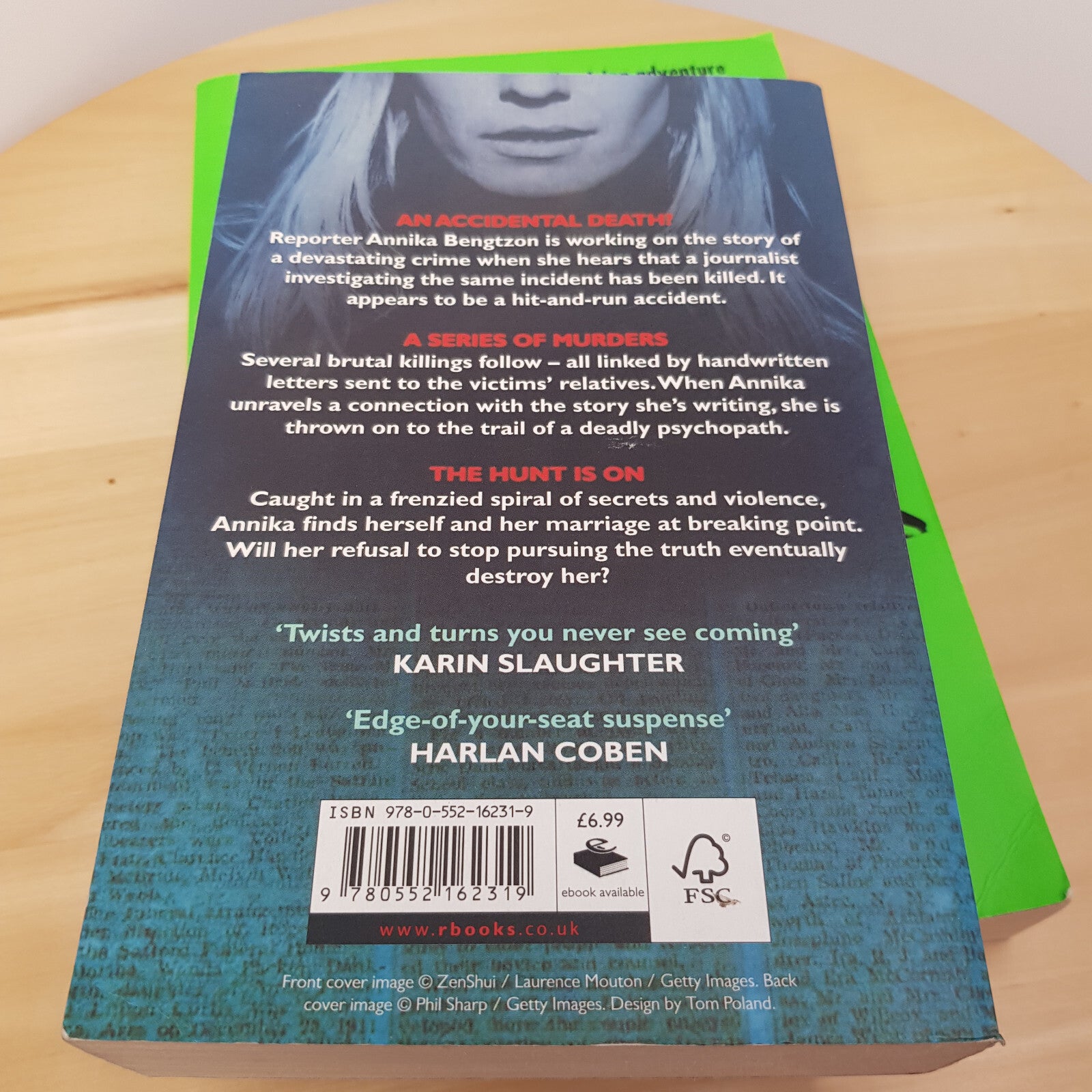 Bundle x 4 crime/thriller books - Sharp turn/Red Wolf/Gallows View/While my p...