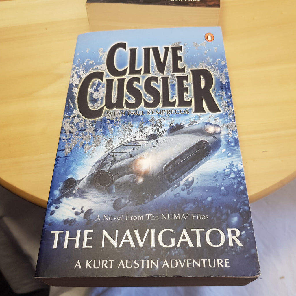4 x Clive Cussler book bundle - Inca Gold/Treasure of Khan/The Navigator/Plag...