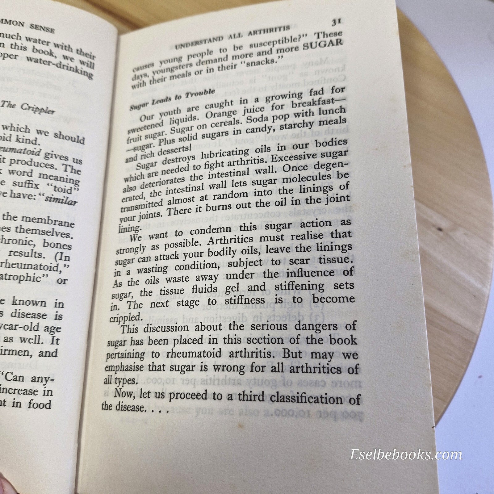 Health: Arthritis and Common Sense By Dan Dale Alexander · 1959 - vintage har...