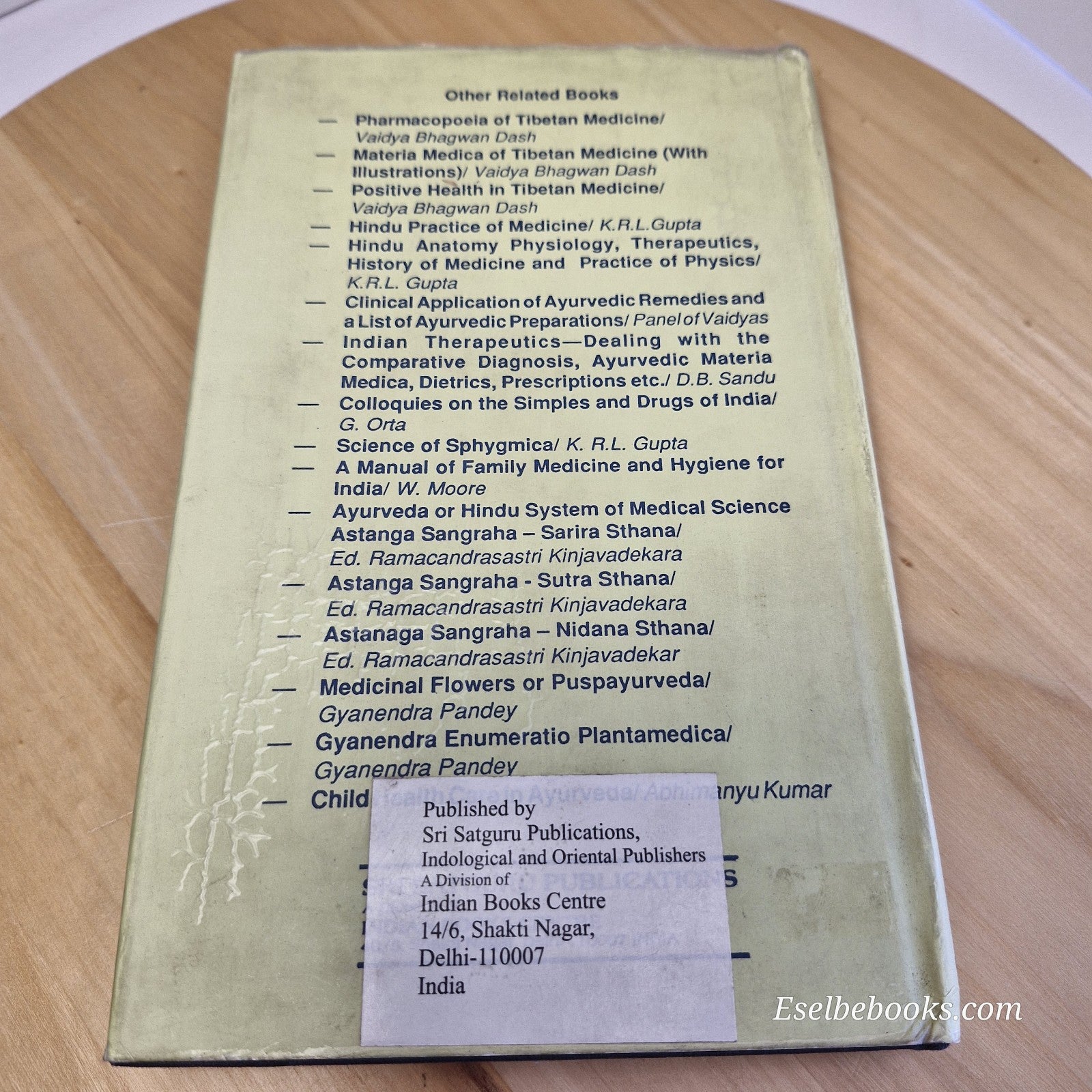 Ayurvedic Clinical Medicine Volume 2 By Atmakuri Vinaya Kumar · 1997 - hardback