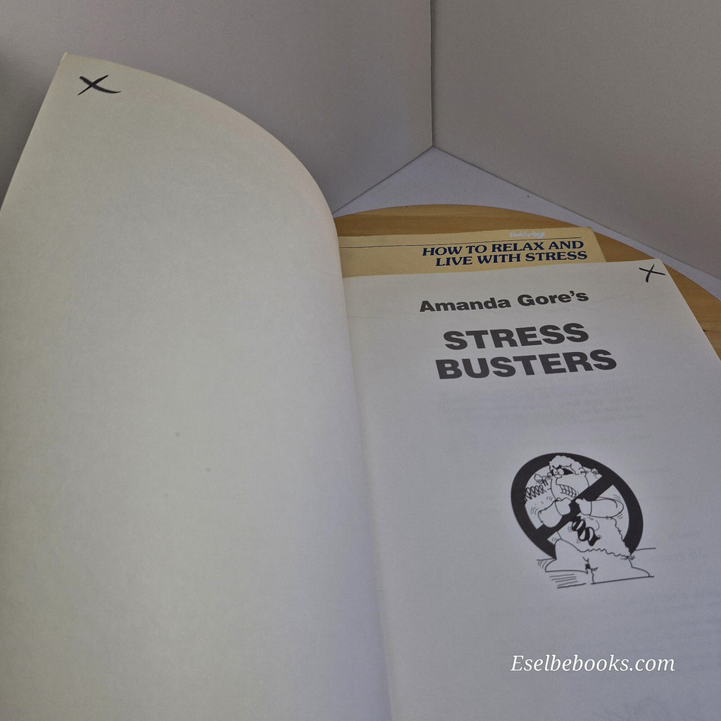 4 x books on understanding stress /breakdown and how to deal with it