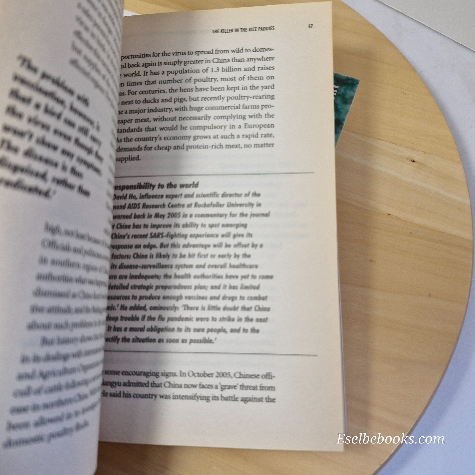 Everything You Need to Know about Bird Flu (Revill) & The new killer germs (Moor