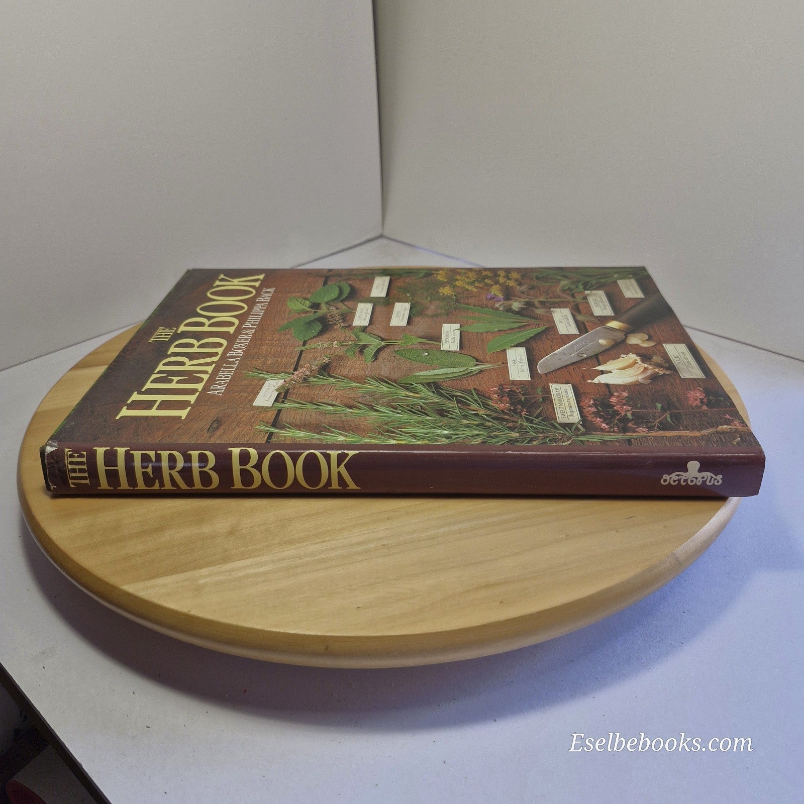 The Herb Book by Arabella Boxer & Philippa Back 1989 Herbal Guide hardback/dj