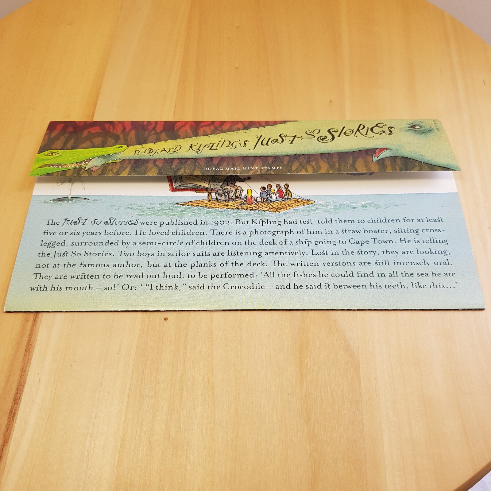 UK GB Royal Mail 2002 Rudyard Kipling's Just So Stories set 10 stamps - new