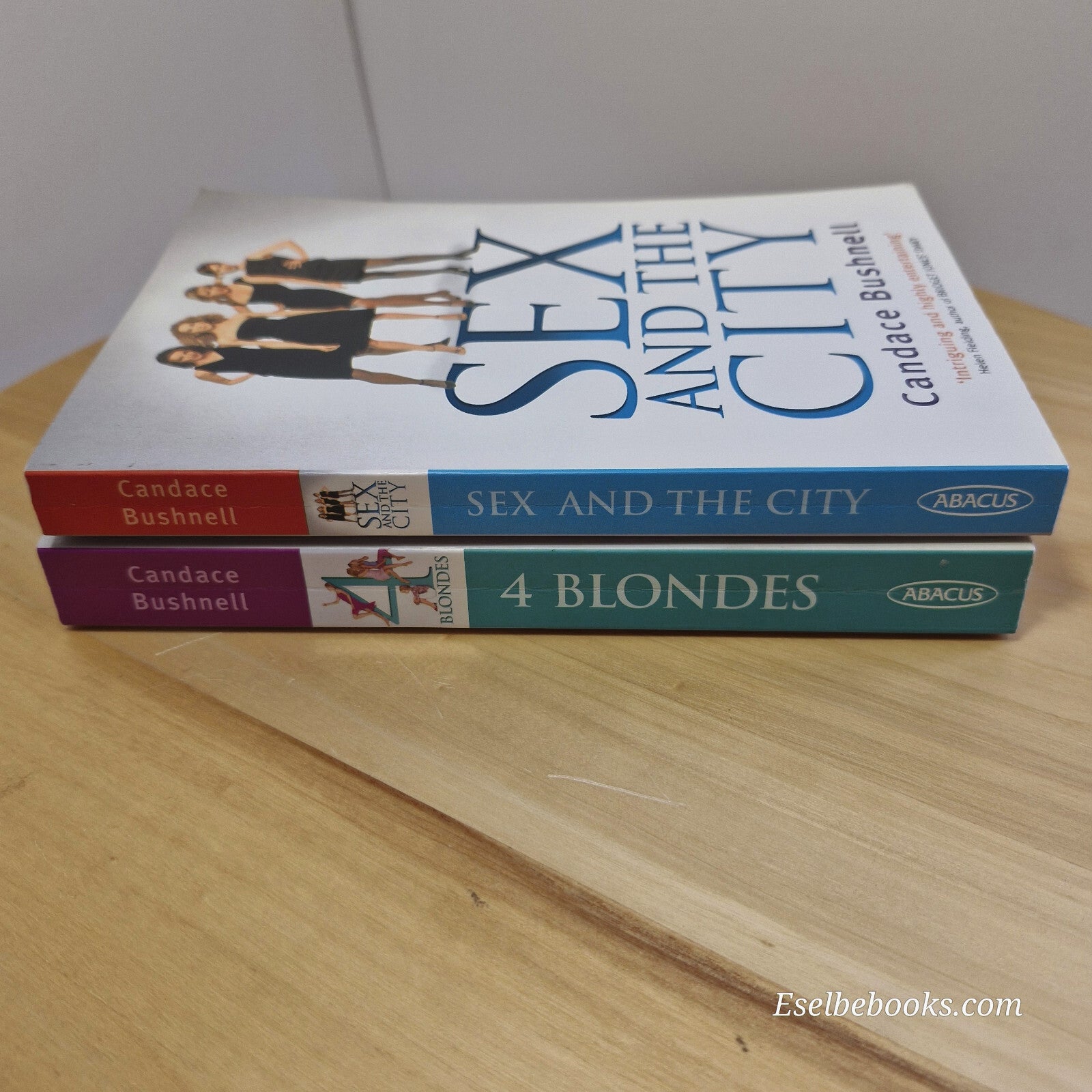 Candace Bushnell - Sex and the city & 4 Blondes - paperbacks