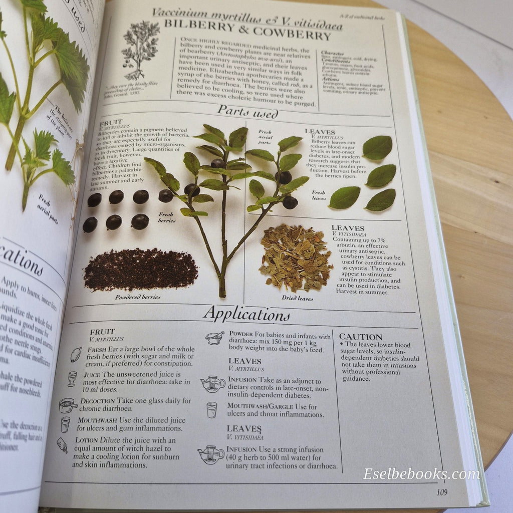 The Complete Medicinal Herbal by Penelope Ody 1993 Hardcover