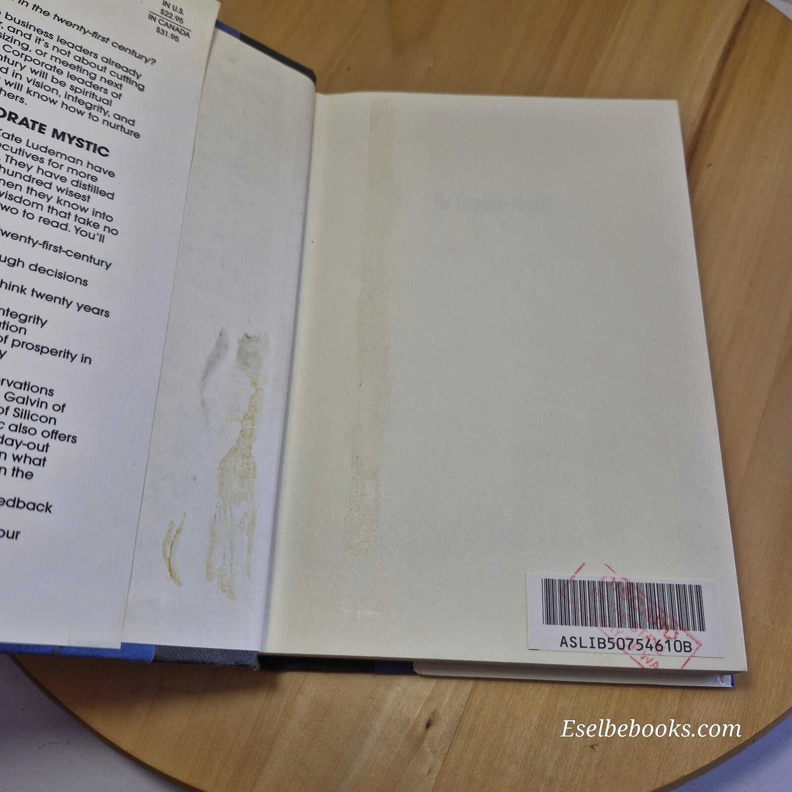 The Corporate Mystic A Guidebook for Visionaries with Their Feet on the Groun...