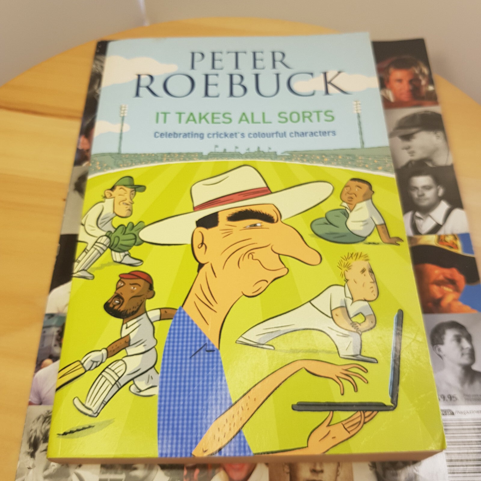 Inside Cricket's 400 test heroes souvenir issue & Peter Roebuck's It takes al...