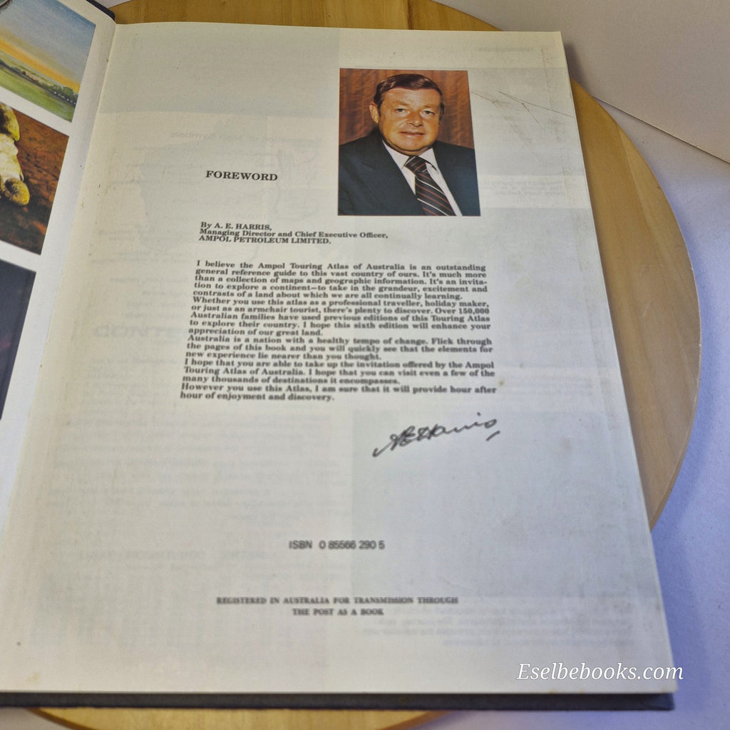 Bundle 4 vintage Australian touring atlases - BP/Ampol/Reader's Digest/Dir Signs