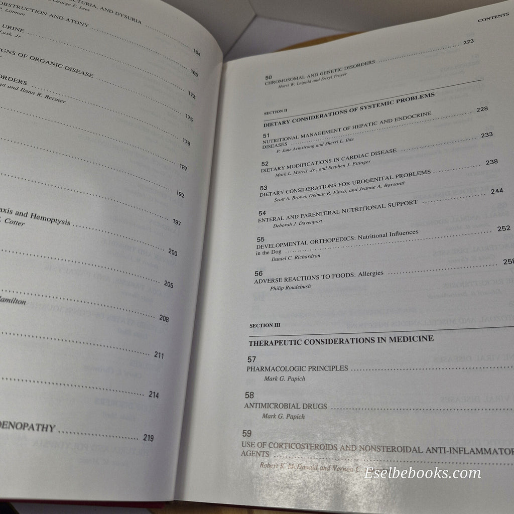 Textbook of Veterinary Internal Medicine Volume 1 & 2 Fourth edition by Ettin...