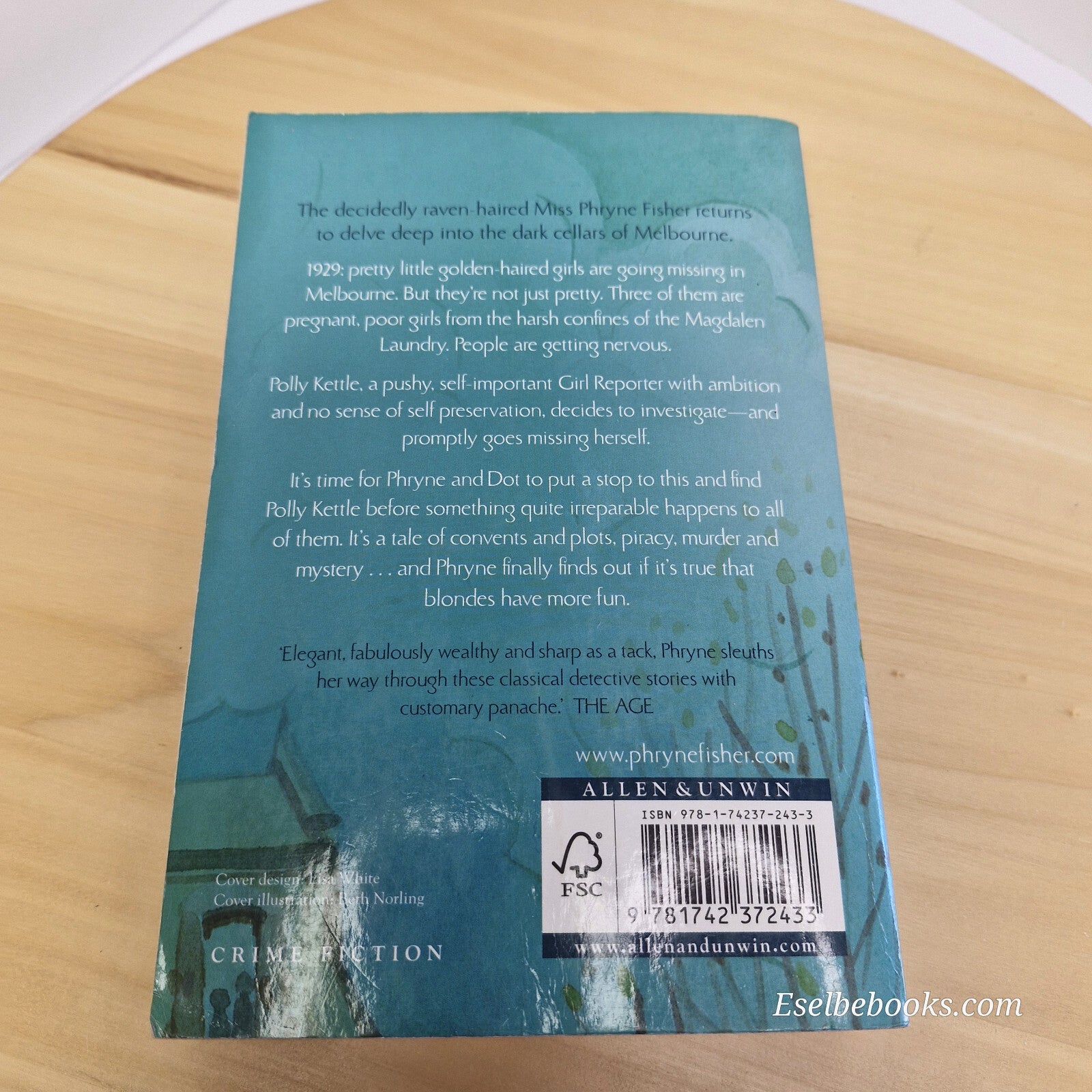 Phyrne Fisher mystery: Unnatural Habits By Kerry Greenwood · 2012 - paperback