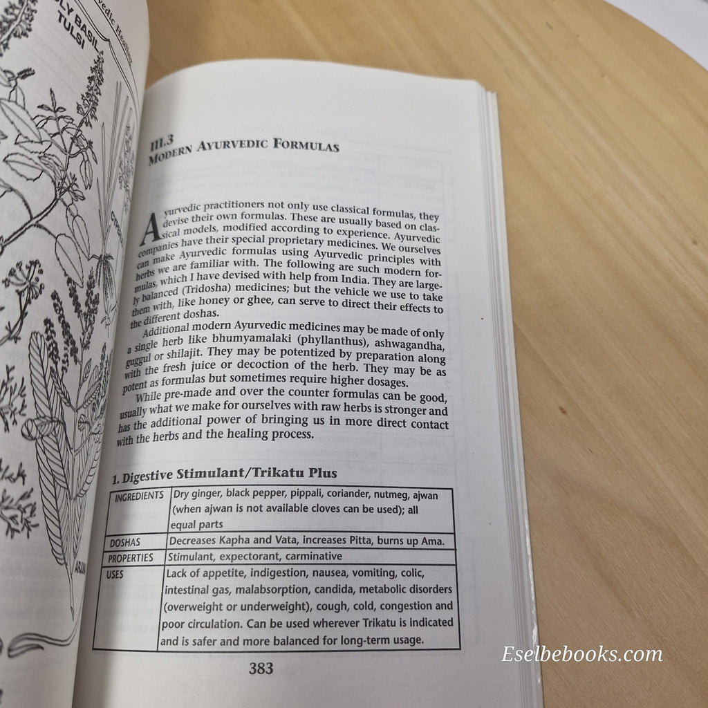 Ayurvedic Healing: A Comprehensive Guide by David Frawley 2001 ed - paperback