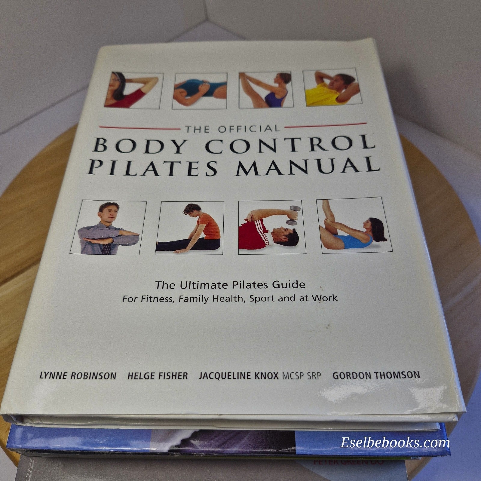 The official Body Control Pilates Manual Guide Lynne Robinson - hardback