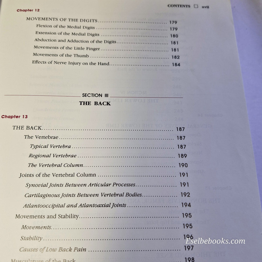 Hollinshead's Functional Anatomy of the Limbs and Back - paperback