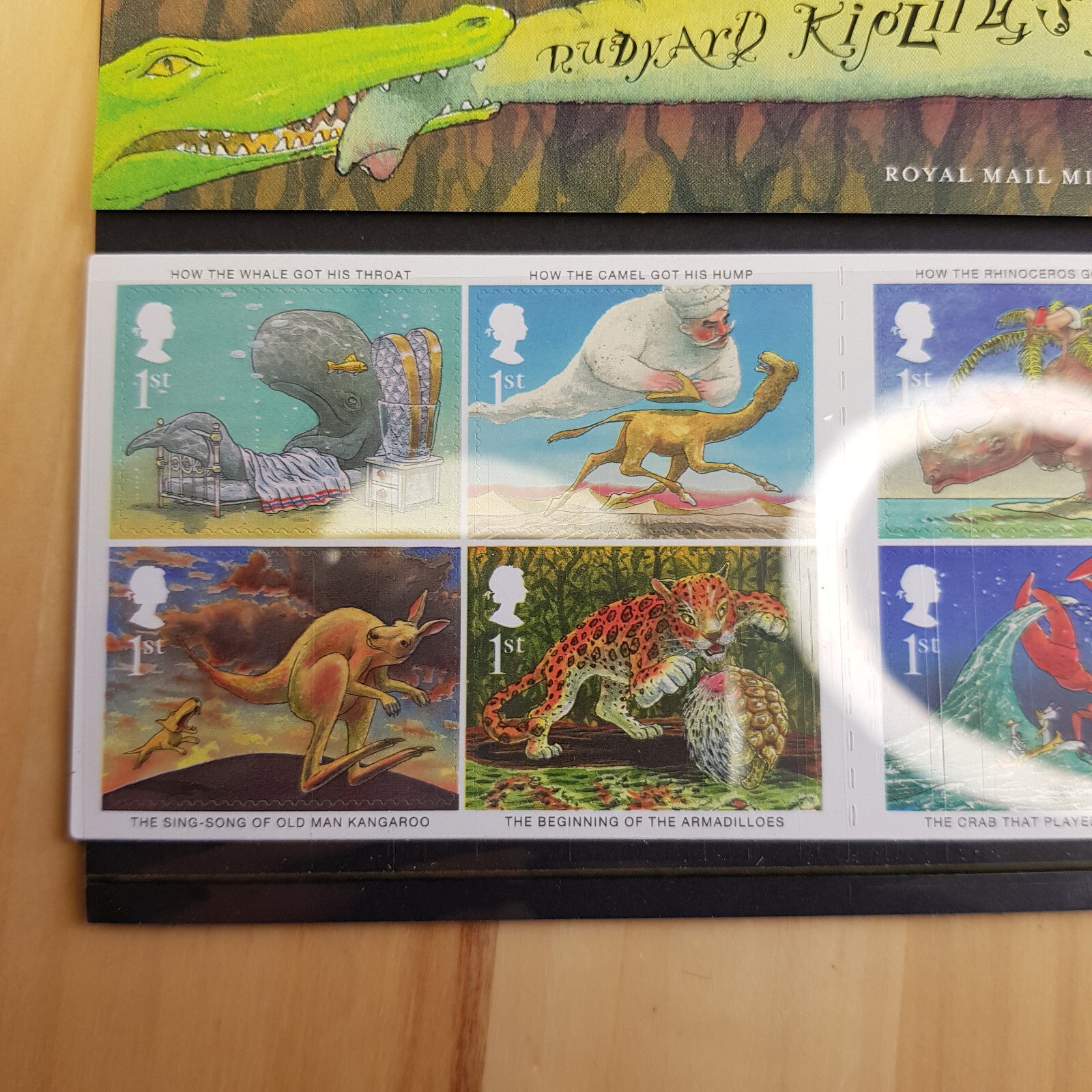 UK GB Royal Mail 2002 Rudyard Kipling's Just So Stories set 10 stamps - new