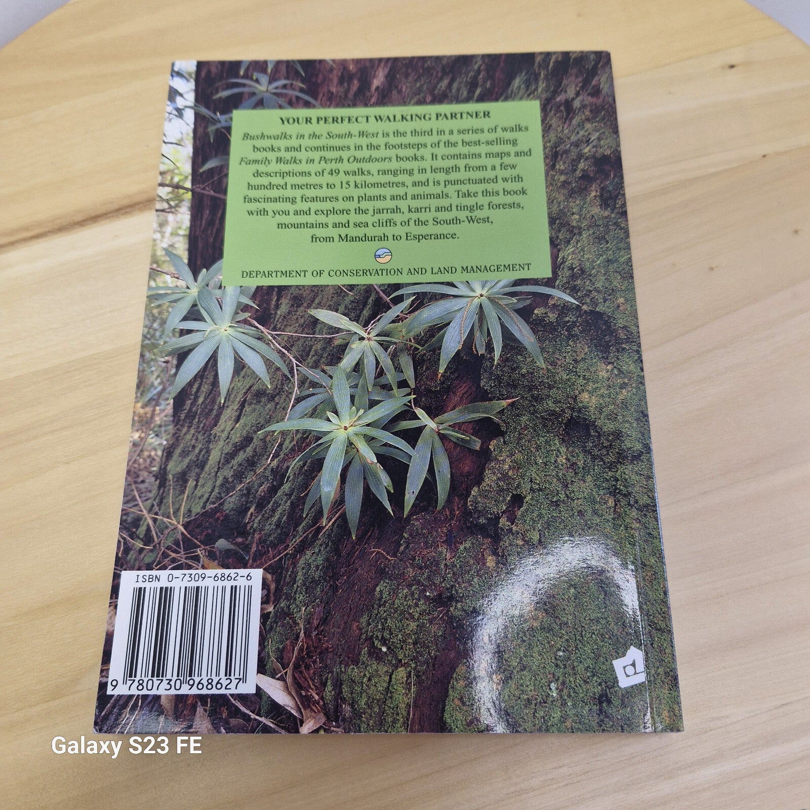 Bushwalks in the South-Western Australia by CALM - paperback