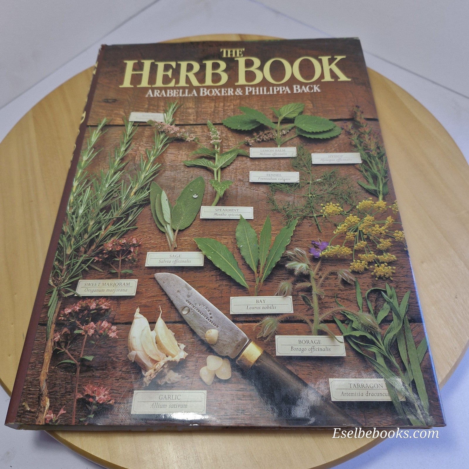 The Herb Book by Arabella Boxer & Philippa Back 1989 Herbal Guide hardback/dj