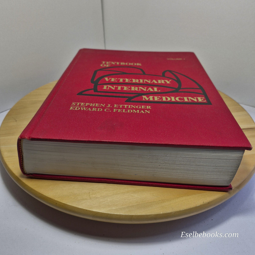 Textbook of Veterinary Internal Medicine Volume 1 & 2 Fourth edition by Ettin...