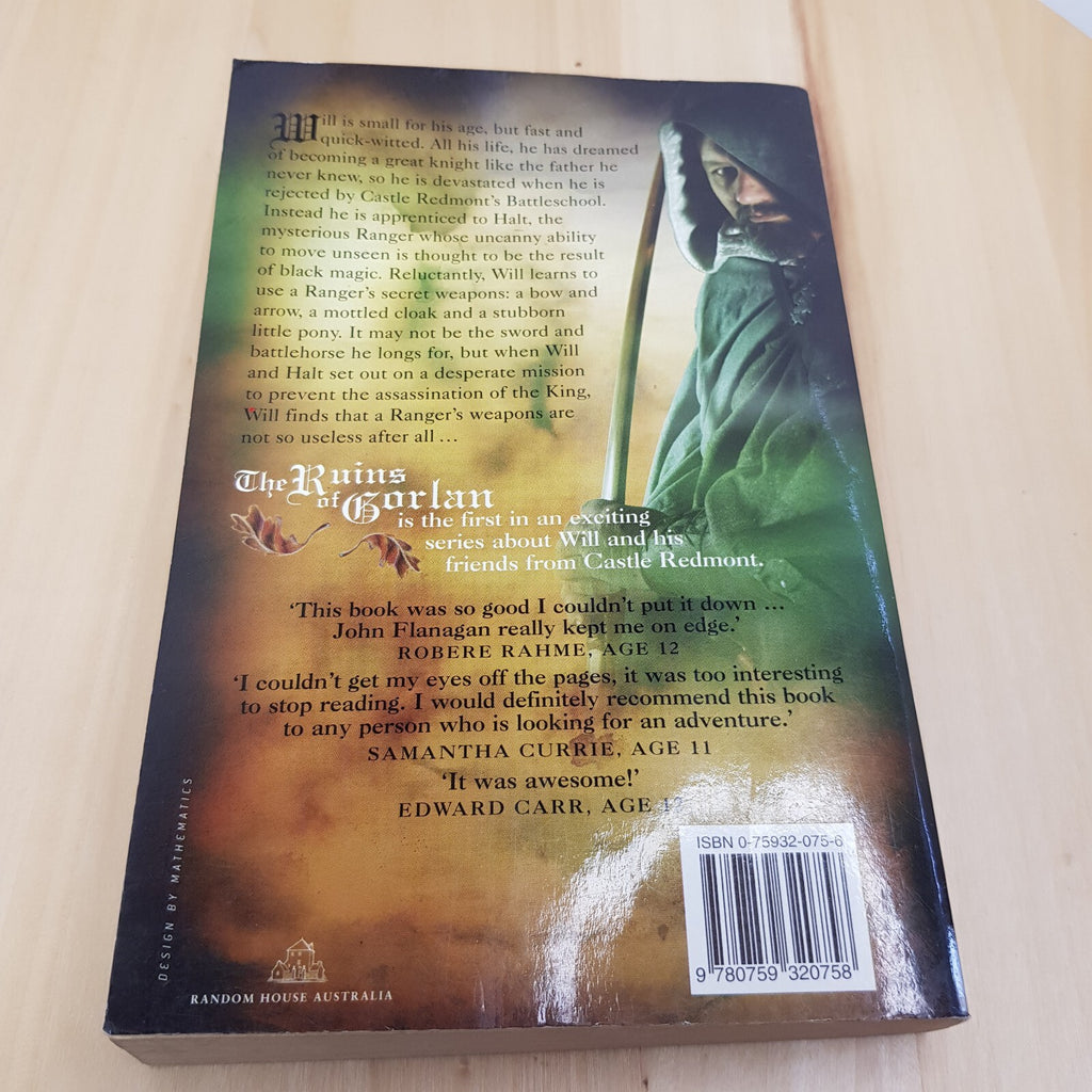 2 x teen fiction - Stormbreaker by Anthony Horowitz/Rangers Apprentice by Joh...