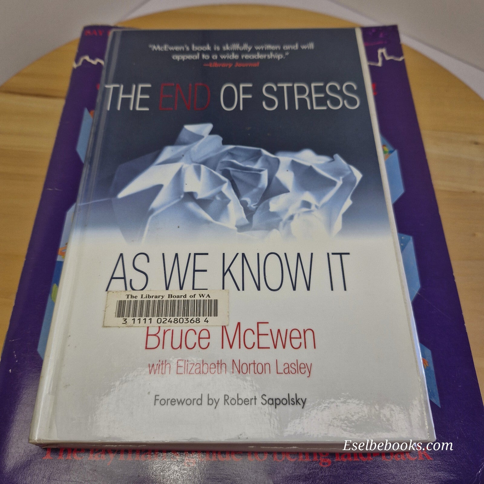 4 x books on understanding stress /breakdown and how to deal with it