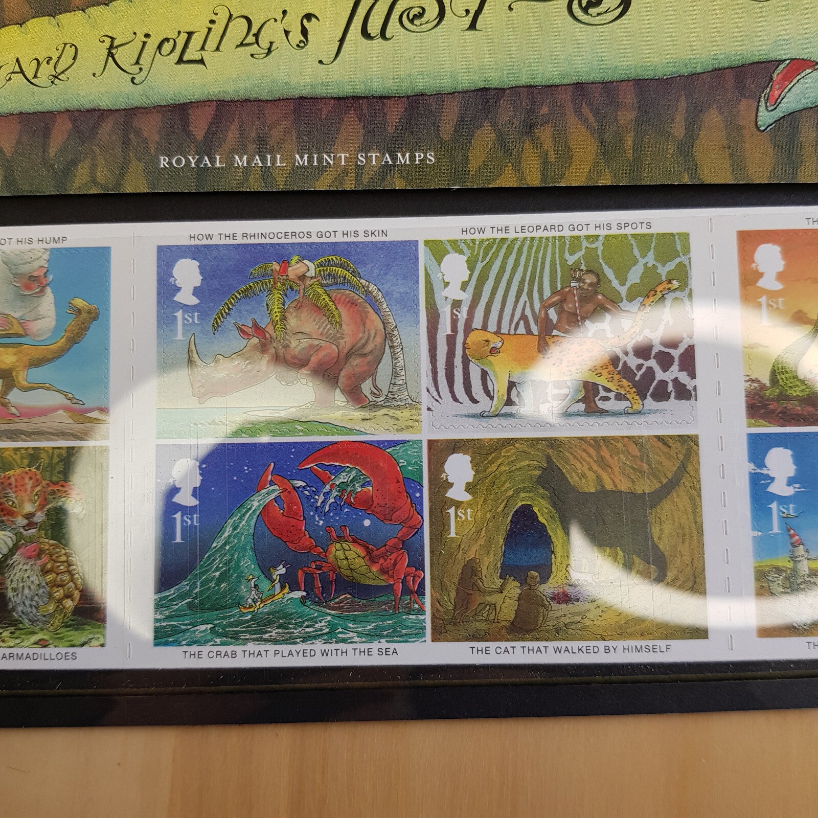 UK GB Royal Mail 2002 Rudyard Kipling's Just So Stories set 10 stamps - new