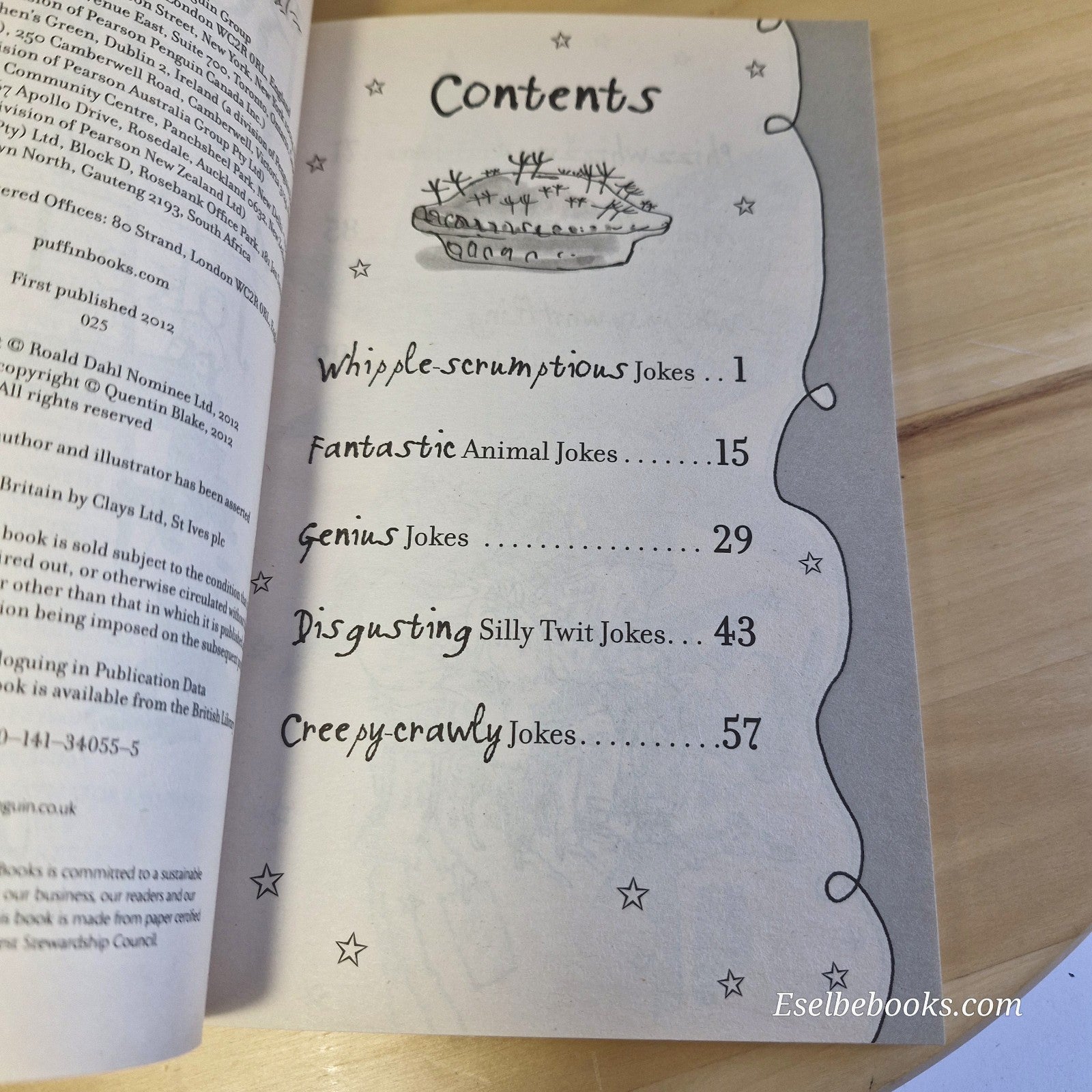 Roald Dahl's Marvellous Joke Book 2012 and Whizzpopping Joke Book 2016 - p'backs