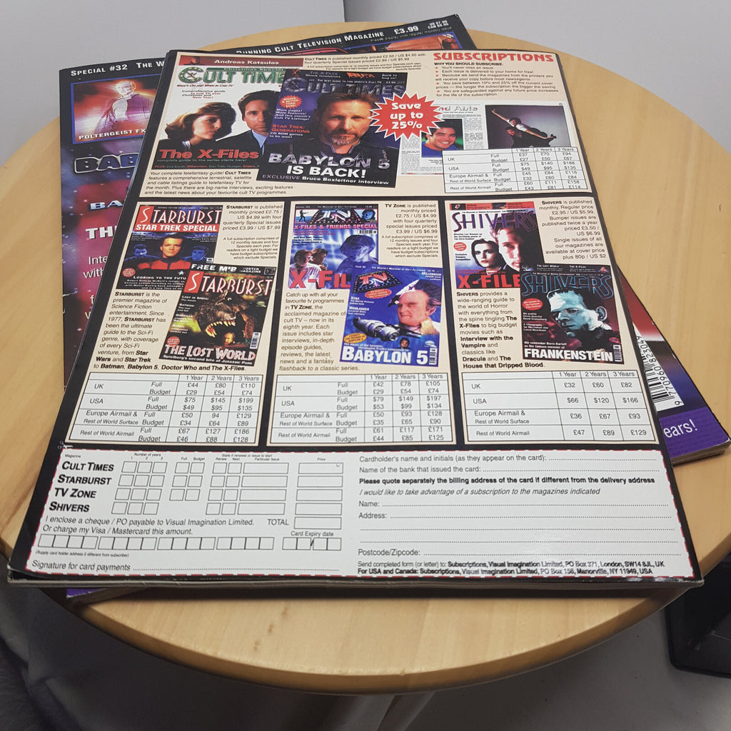 Bundle x 7 sci-fi fantasy magazines - various titles - paperbacks