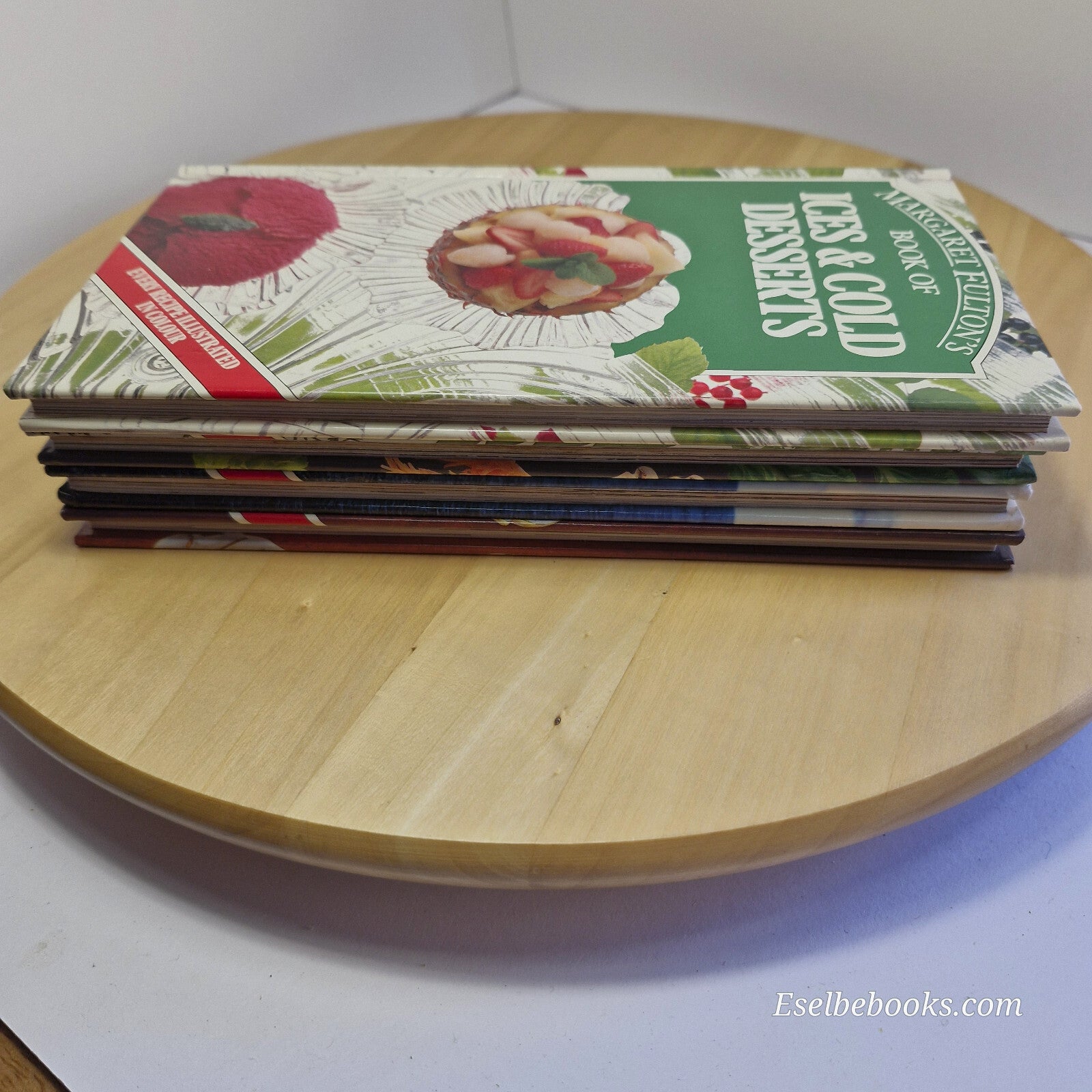 4 x Margaret Fulton's book of Puddings & deserts/Children's party cooking/Sal...