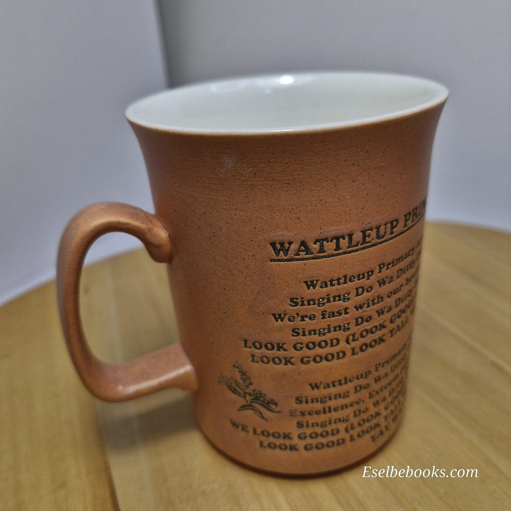Sandalwood collectible ceramic mug - Wattleup Primary School 1978 - 2005